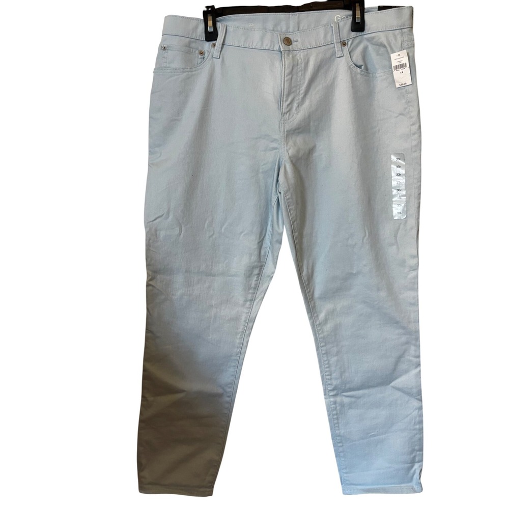 GAP Women's Jeans 16‎ NWT Light Wash Authentic Best Girlfriend Mid Rise Stretch